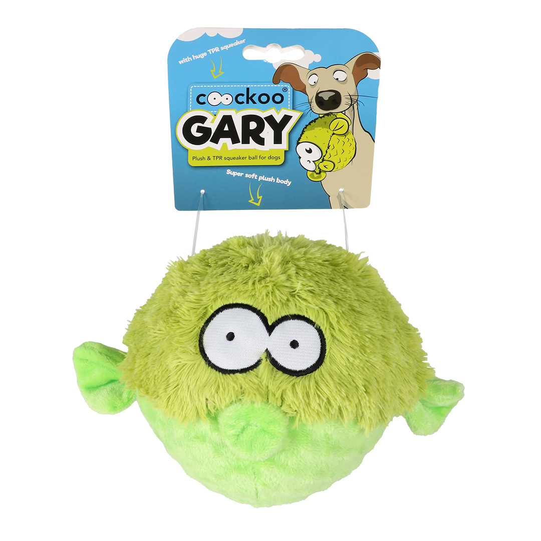 Coockoo gary dog toy green - Verpakkingsbeeld