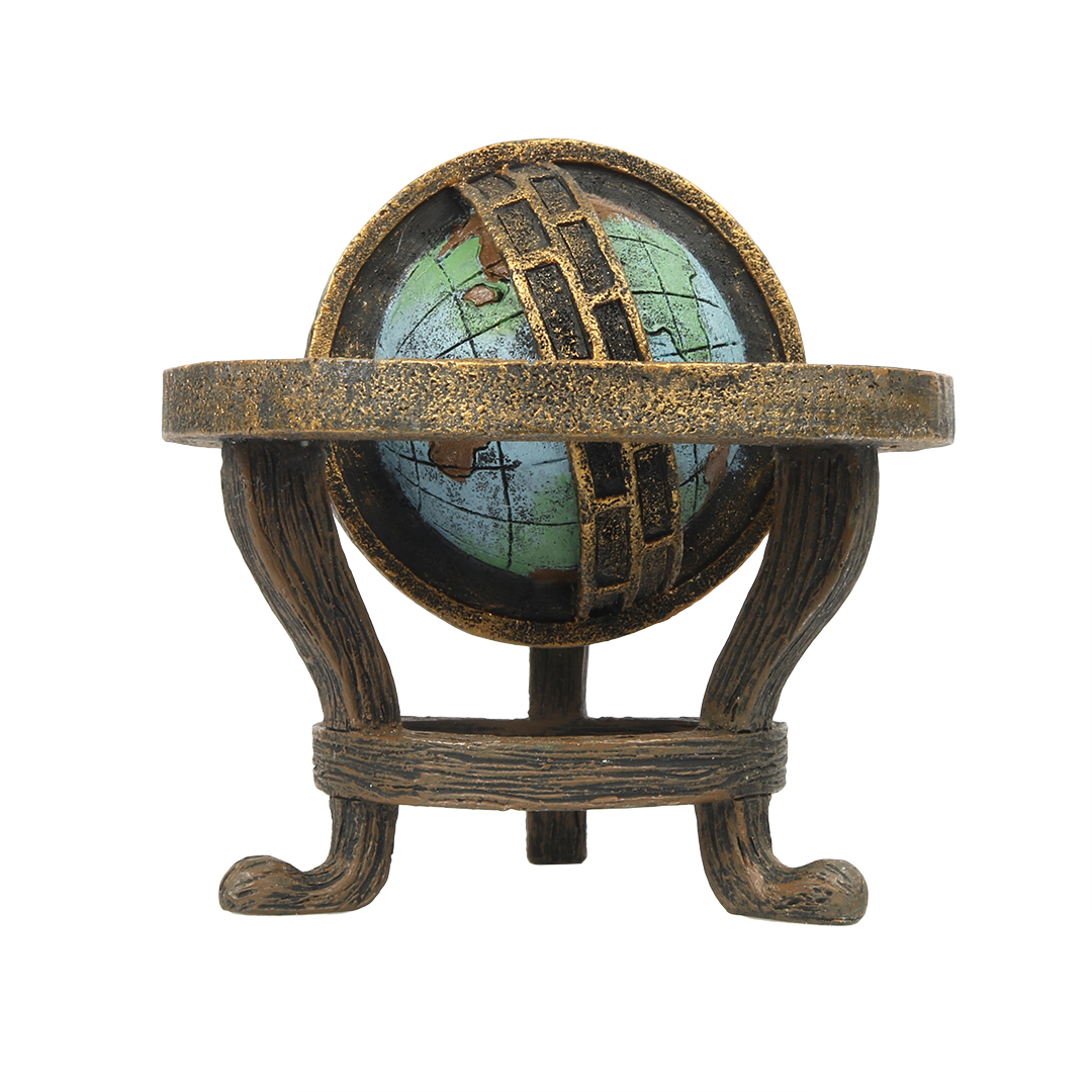 Steampunk globe multicolore - Detail 2