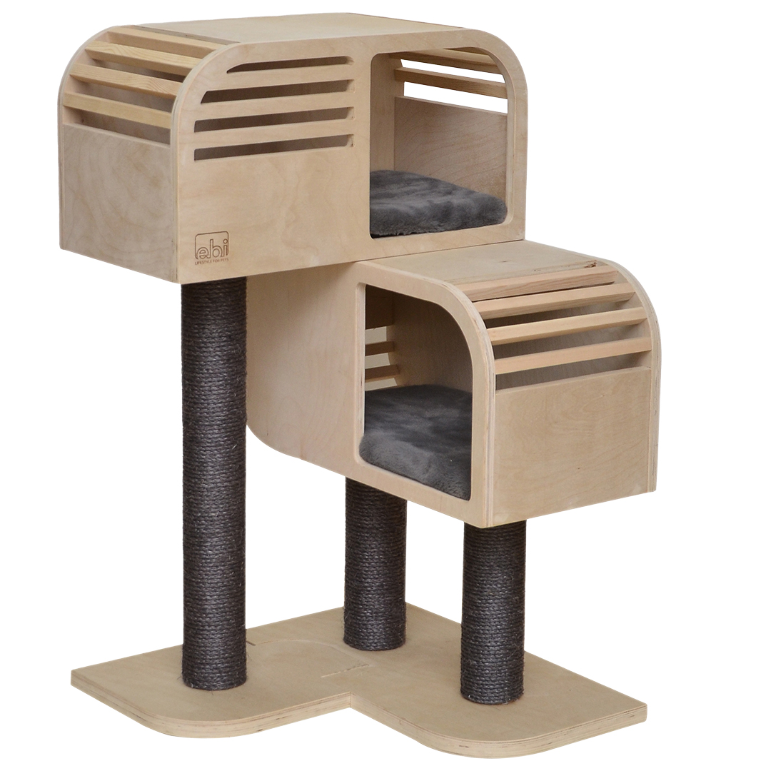 Atlas 90 scratching post beige/anthracite - Product shot