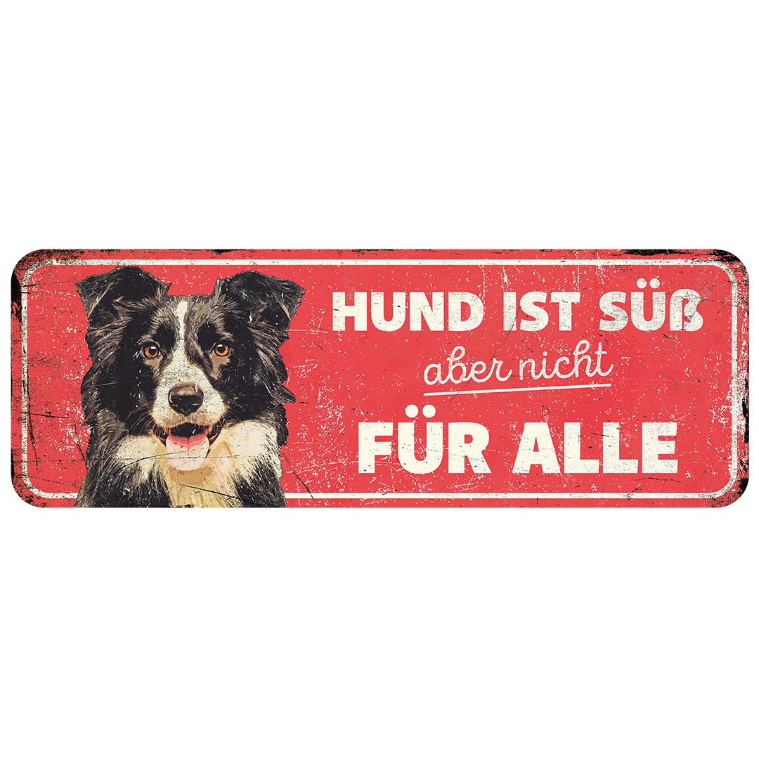 Warnschild collie de rot - Product shot