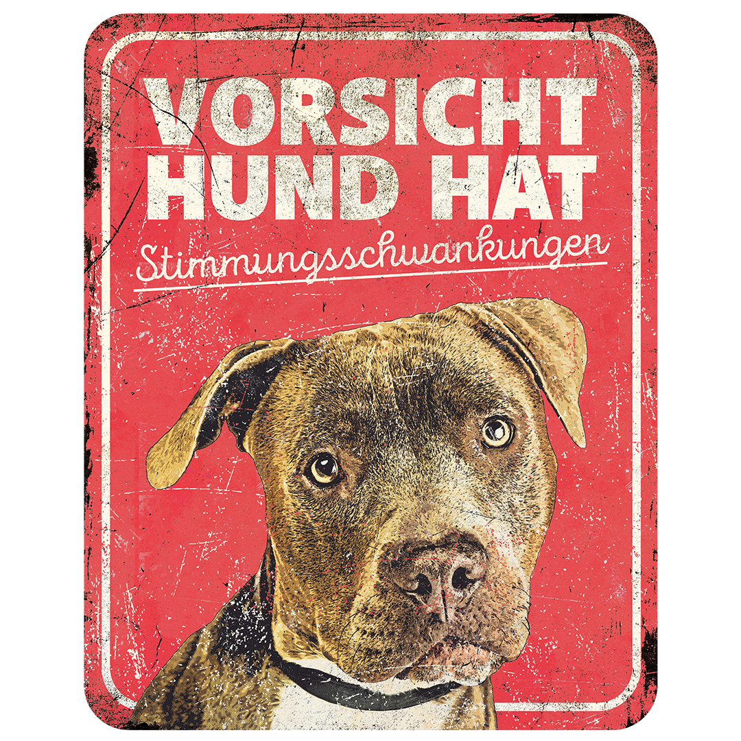 Warnschild stafford de rot - Product shot