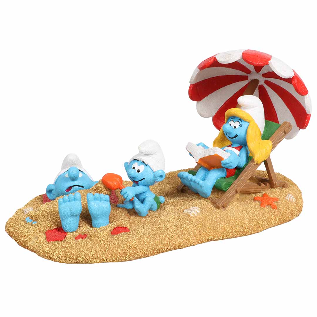 Smurfen Strand Smurfin & Babysmurf meerkleurig - Detail 1