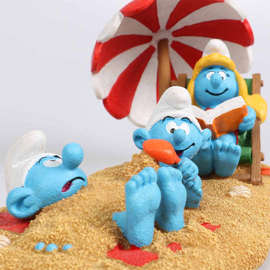 Smurfs Beach Smurfette & Baby Smurf multicolour - Laroy Group