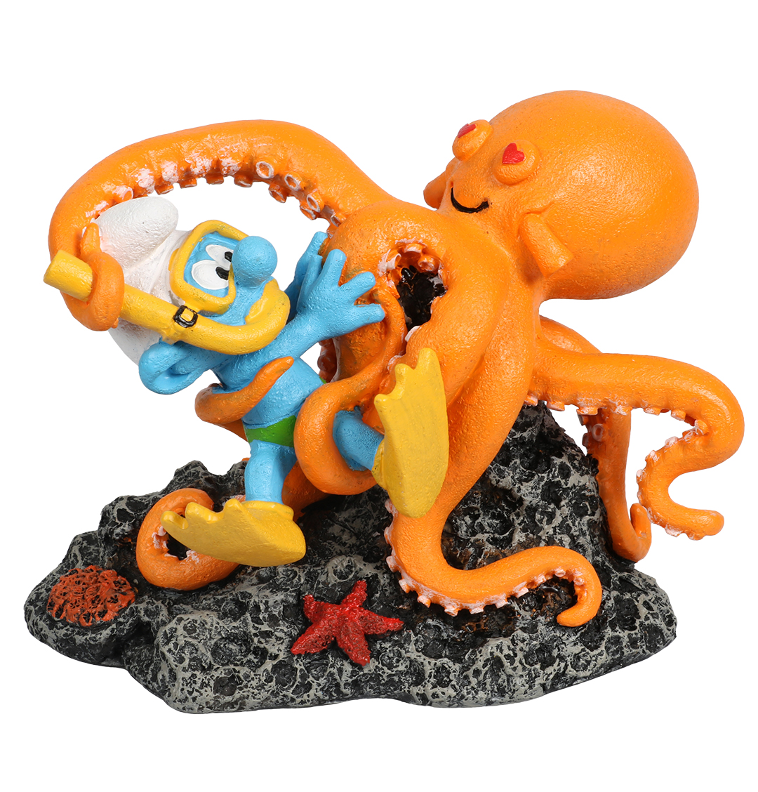 Smurfs underwater octopus multicolour - Product shot