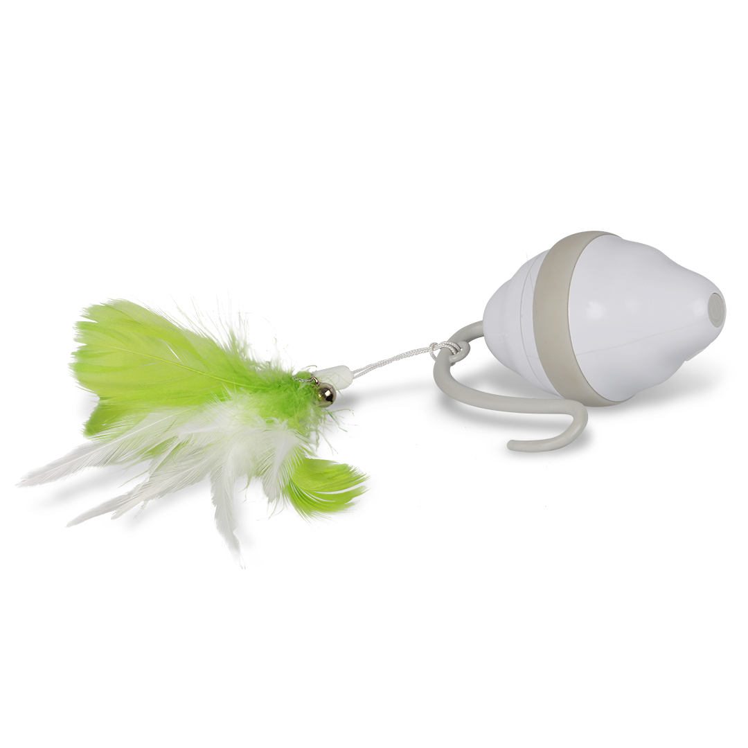 Speedy mouse blanc/vert - Product shot