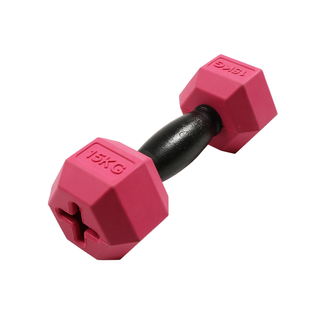 For the gainz - dumbbell dog toy - <Product shot>