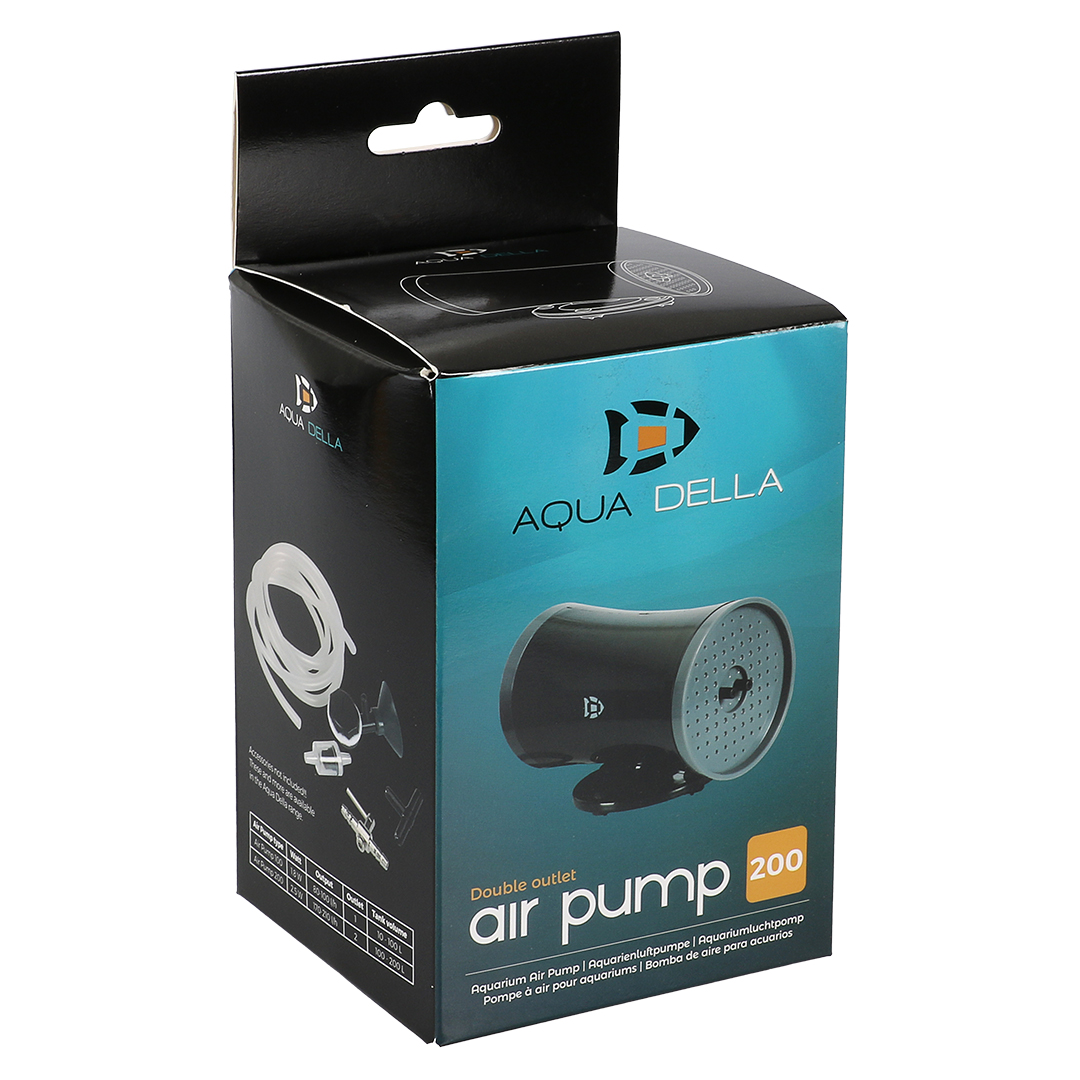 Air pump 200 zwart - Verpakkingsbeeld