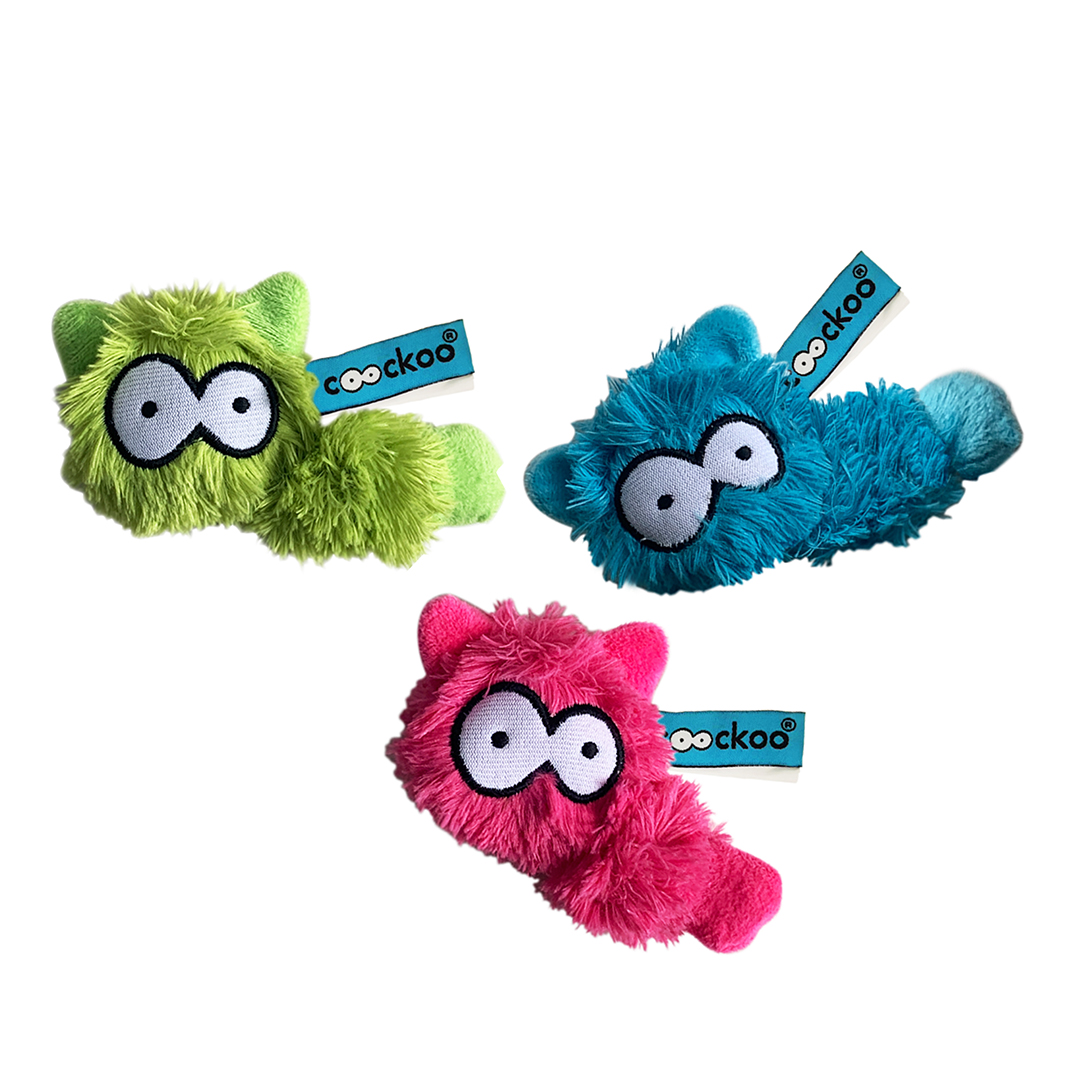 Coockoo eleanor cat toy mixed colors - Product shot