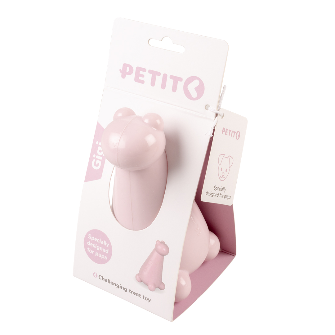 Petit gigi treat toy pink - Verpakkingsbeeld