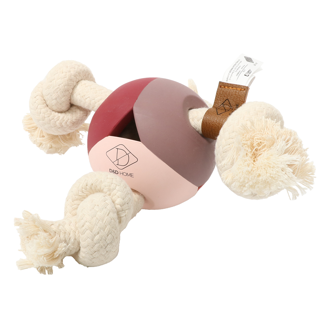 Levi rosewood dog toy pink - Product shot