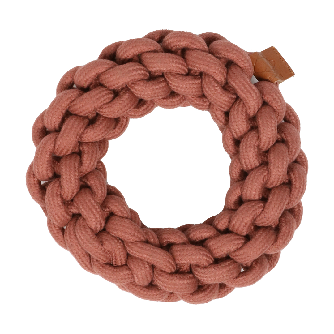 Ben braided ring pink - <Product shot>