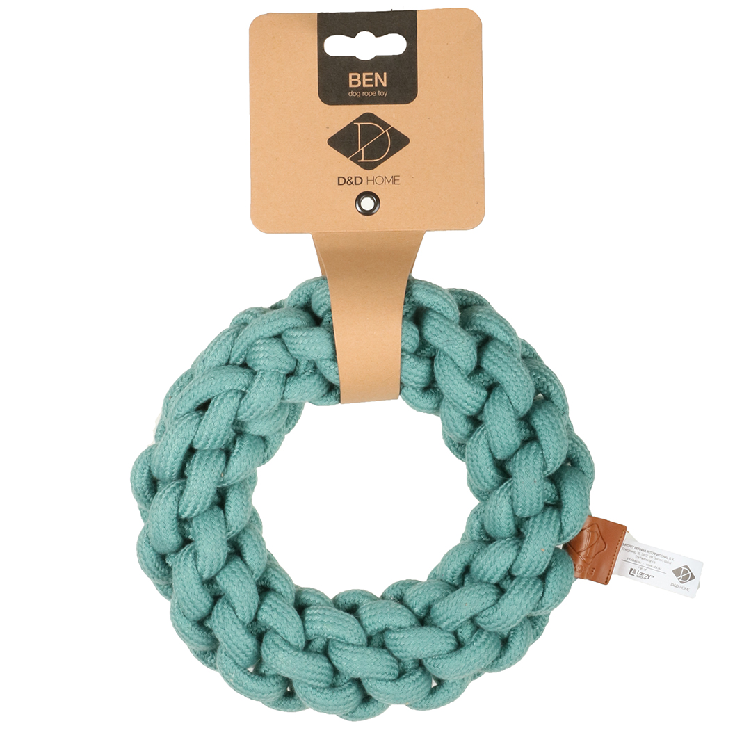 Ben braided ring blue - Verpakkingsbeeld