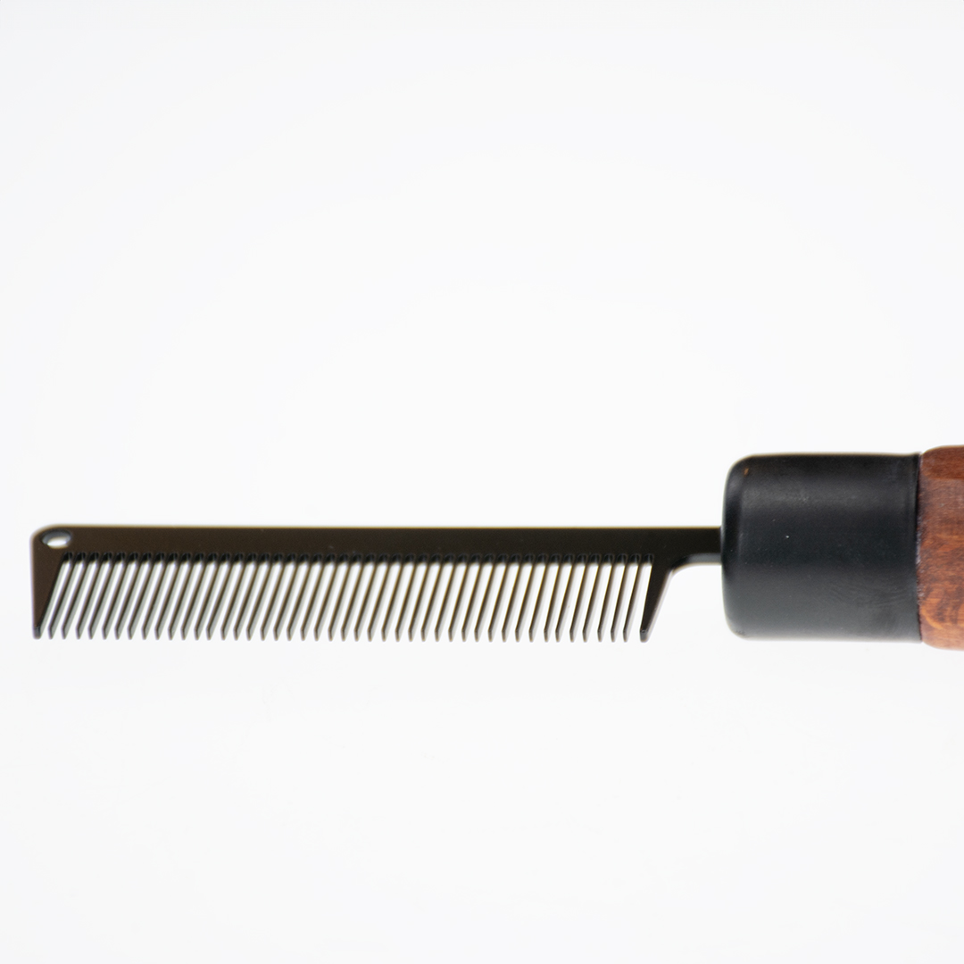 Japandi detangling comb 44 brown - Detail 2