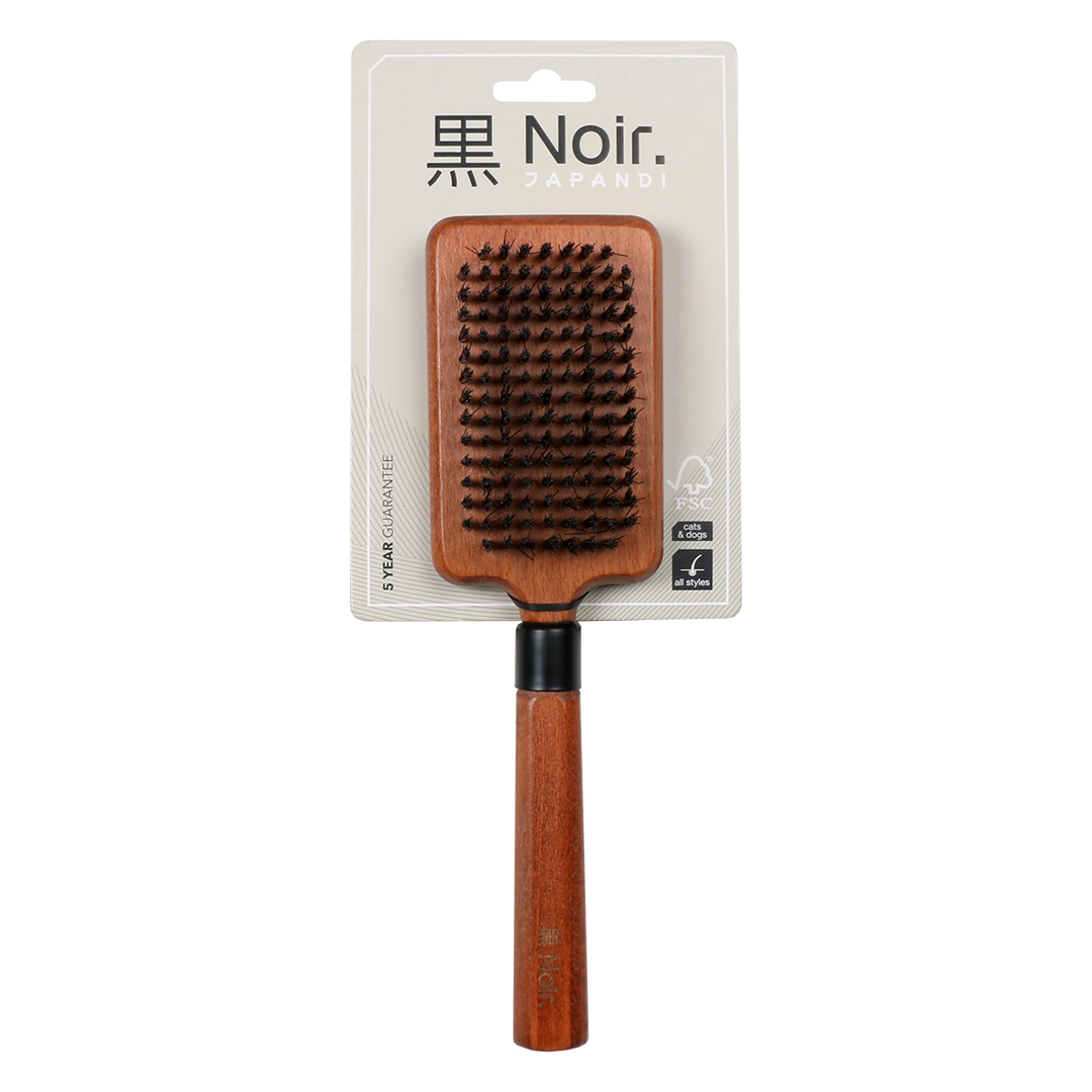 Japandi nylon brush brown - Verpakkingsbeeld