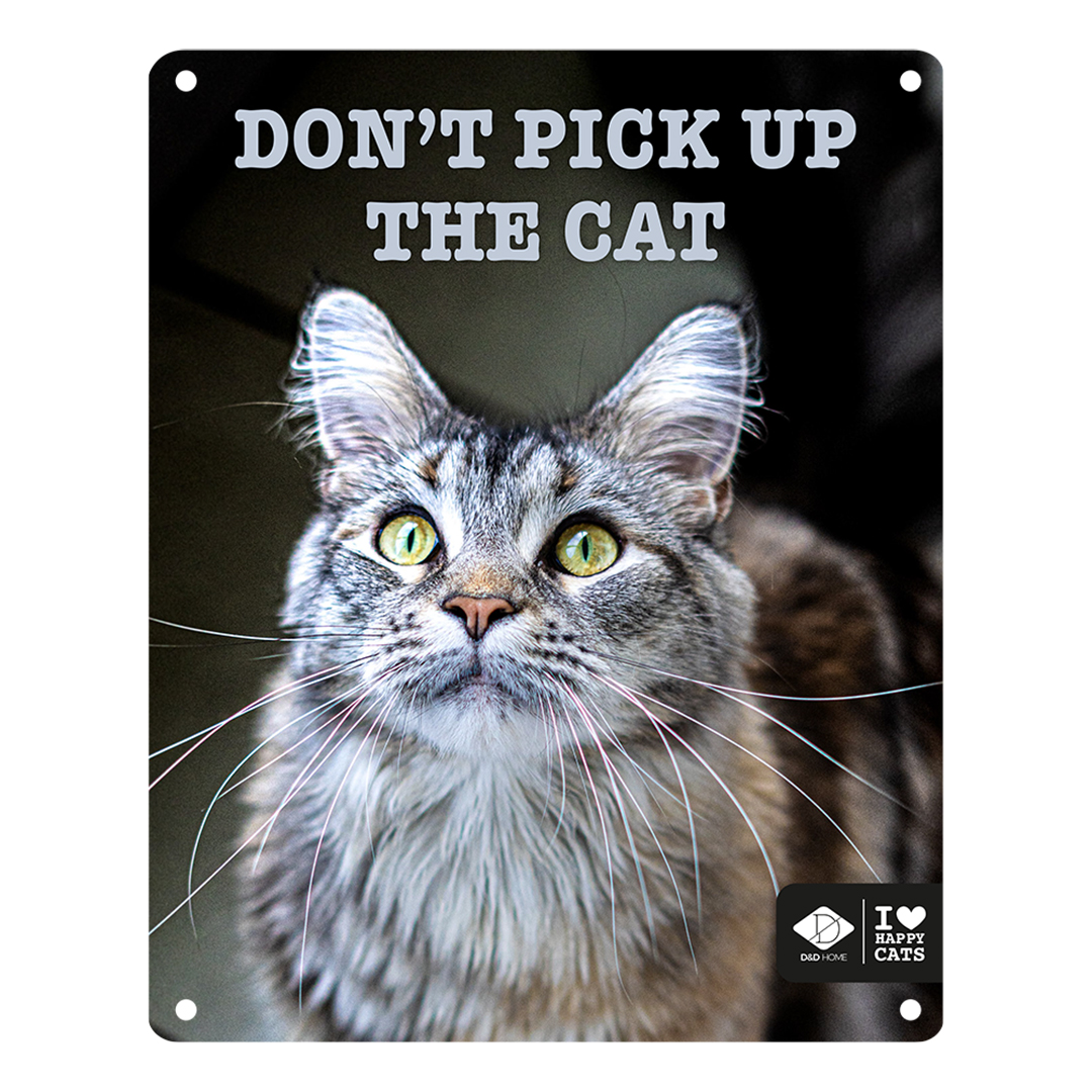 I love happy cats bord 'don't pick up' meerkleurig - Product shot