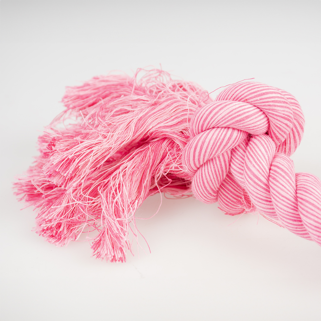 'do you even floss dawg' playing rope 2 knots pink - Detail 1