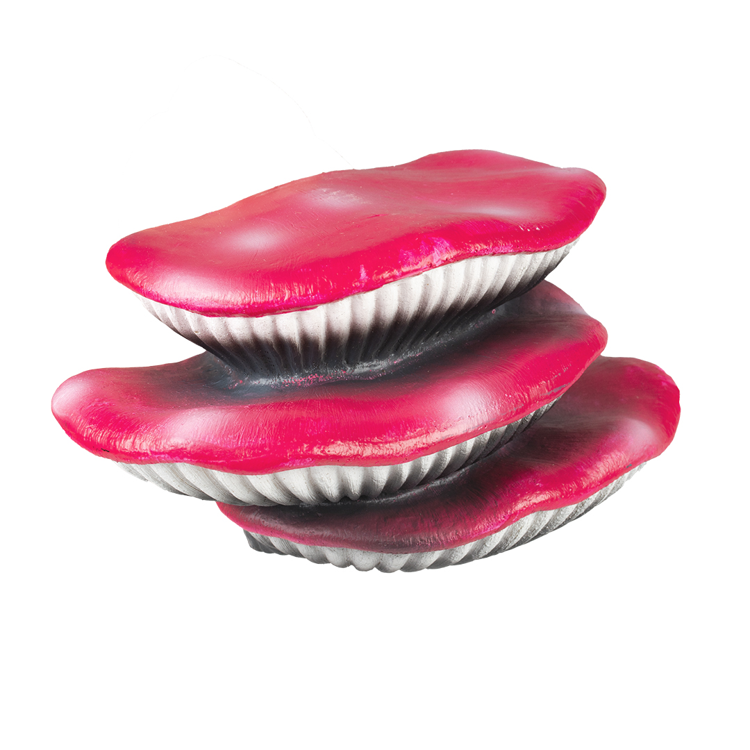Floating deco mushrooms pink - Product shot