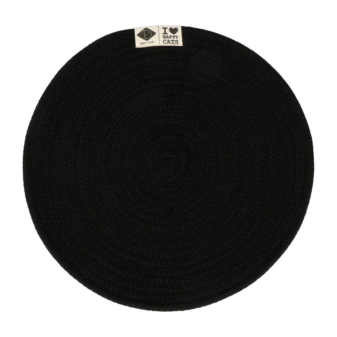 Jill — tapis d’alimentation noir - Product shot