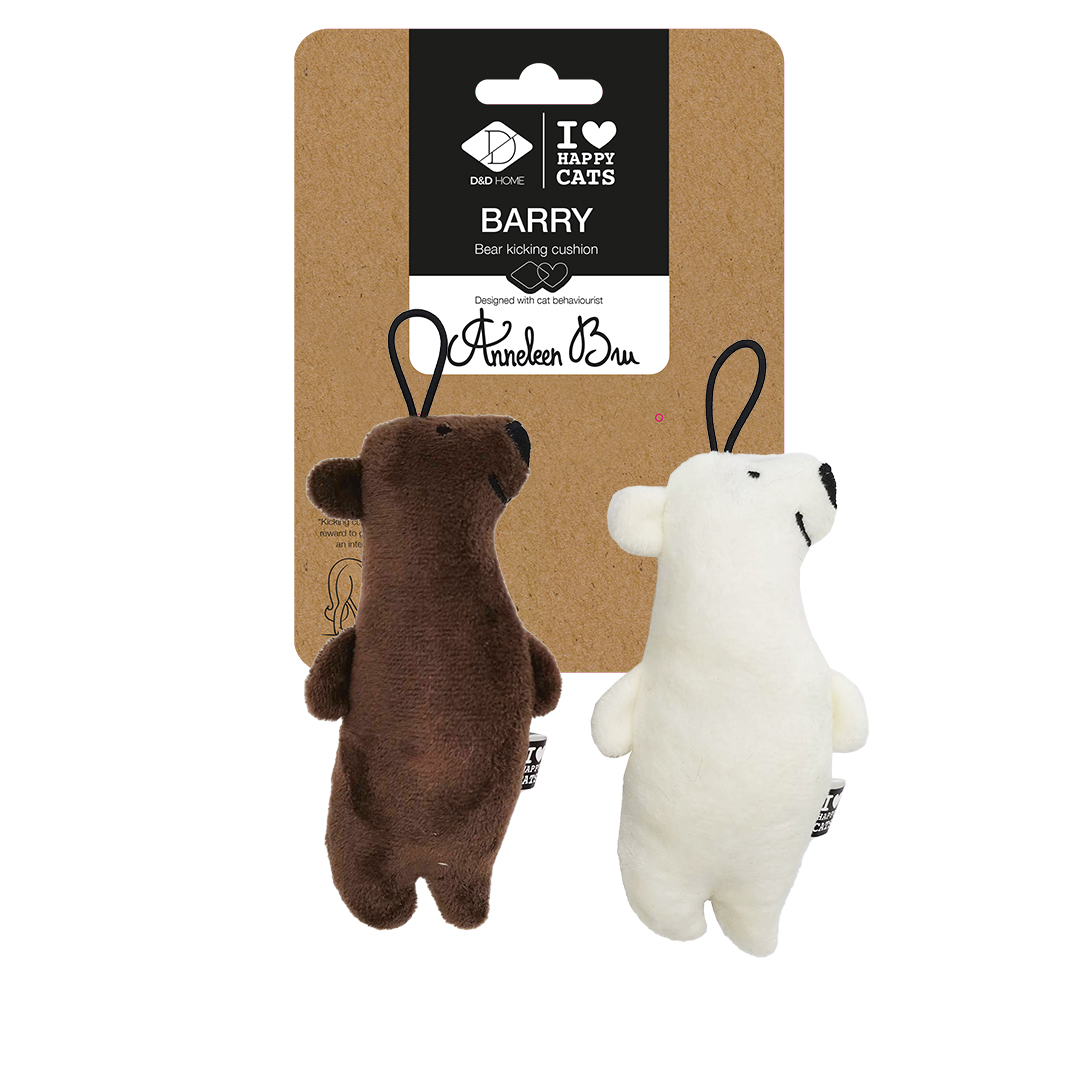 Barry - trapkussen in beervorm meerkleurig - Verpakkingsbeeld