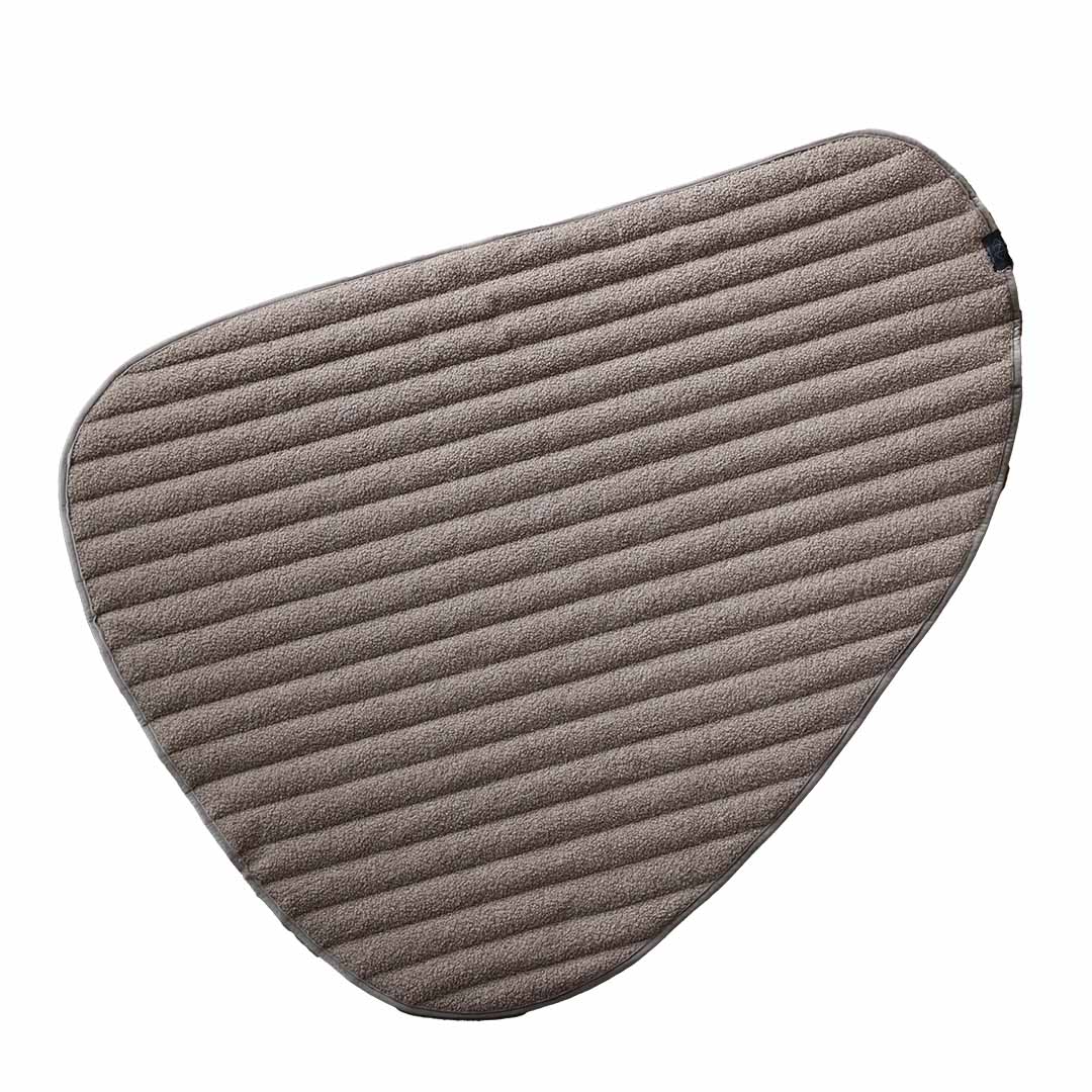 Pebble - plaid double face pour chiens taupe - Product shot