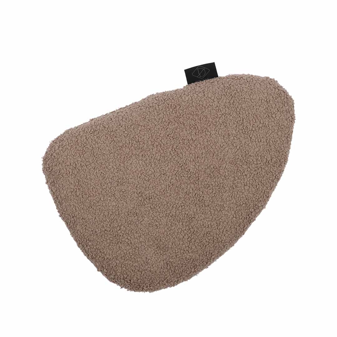 Pebble - dog head pillow taupe - Product shot