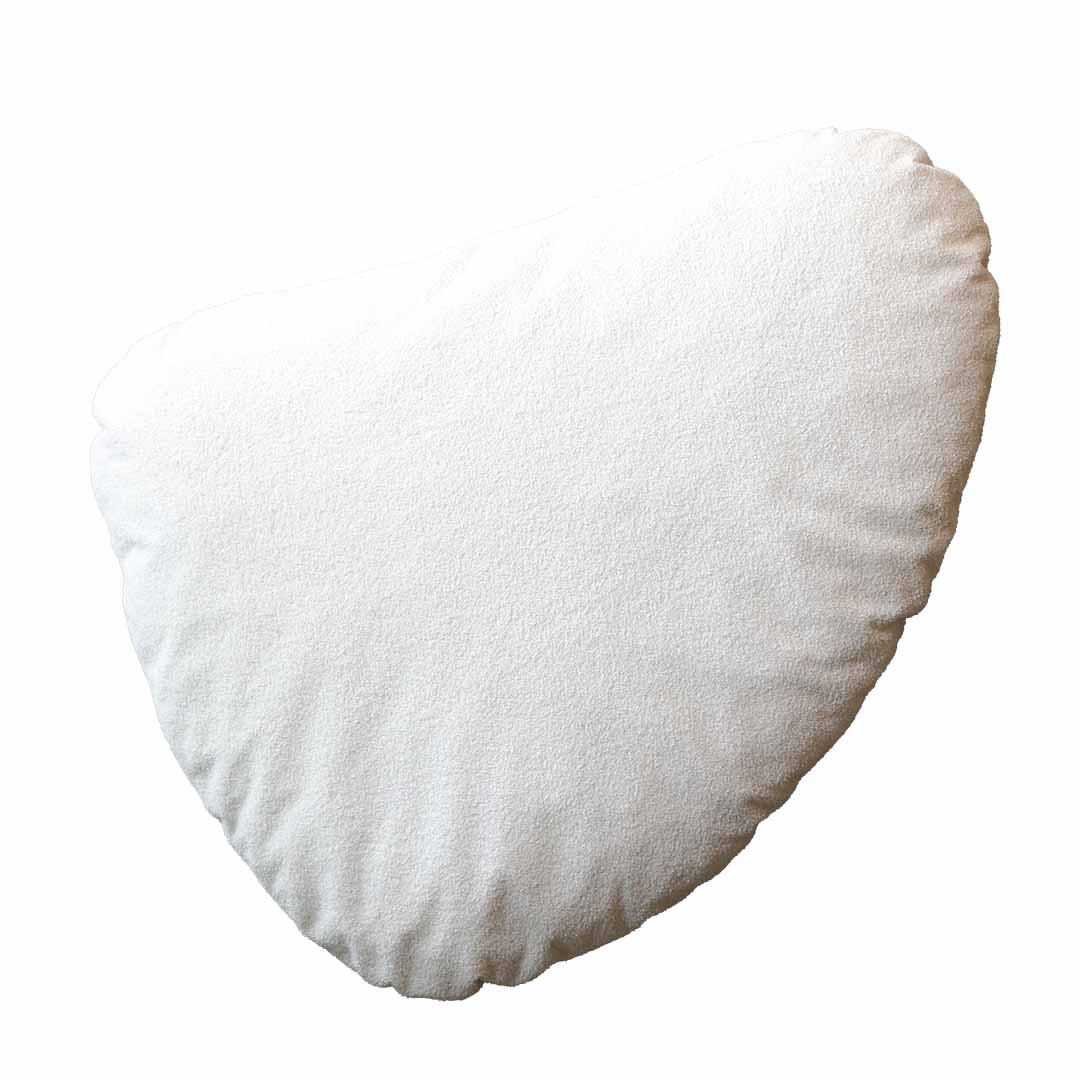 Pebble - dog cushion white - <Product shot>