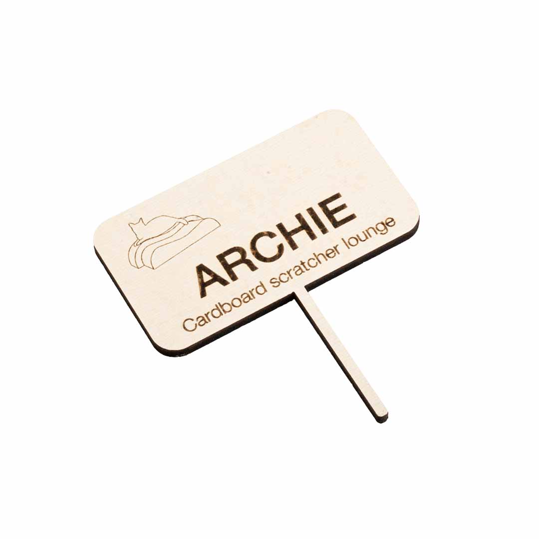 ARCHIE - kartonnen krablounge bruin/beige - Foodshot