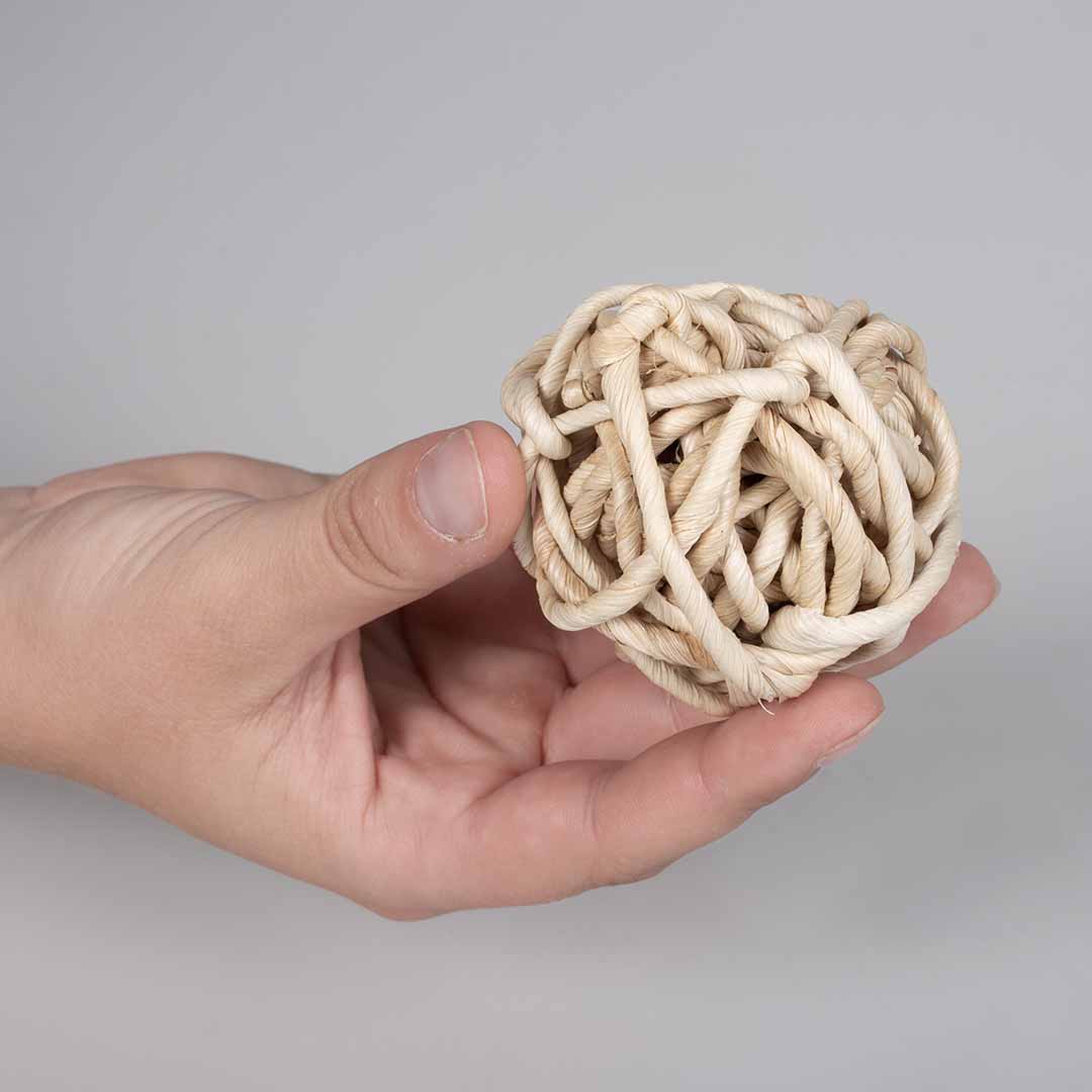 MILES - corn husk ball beige - Detail 1