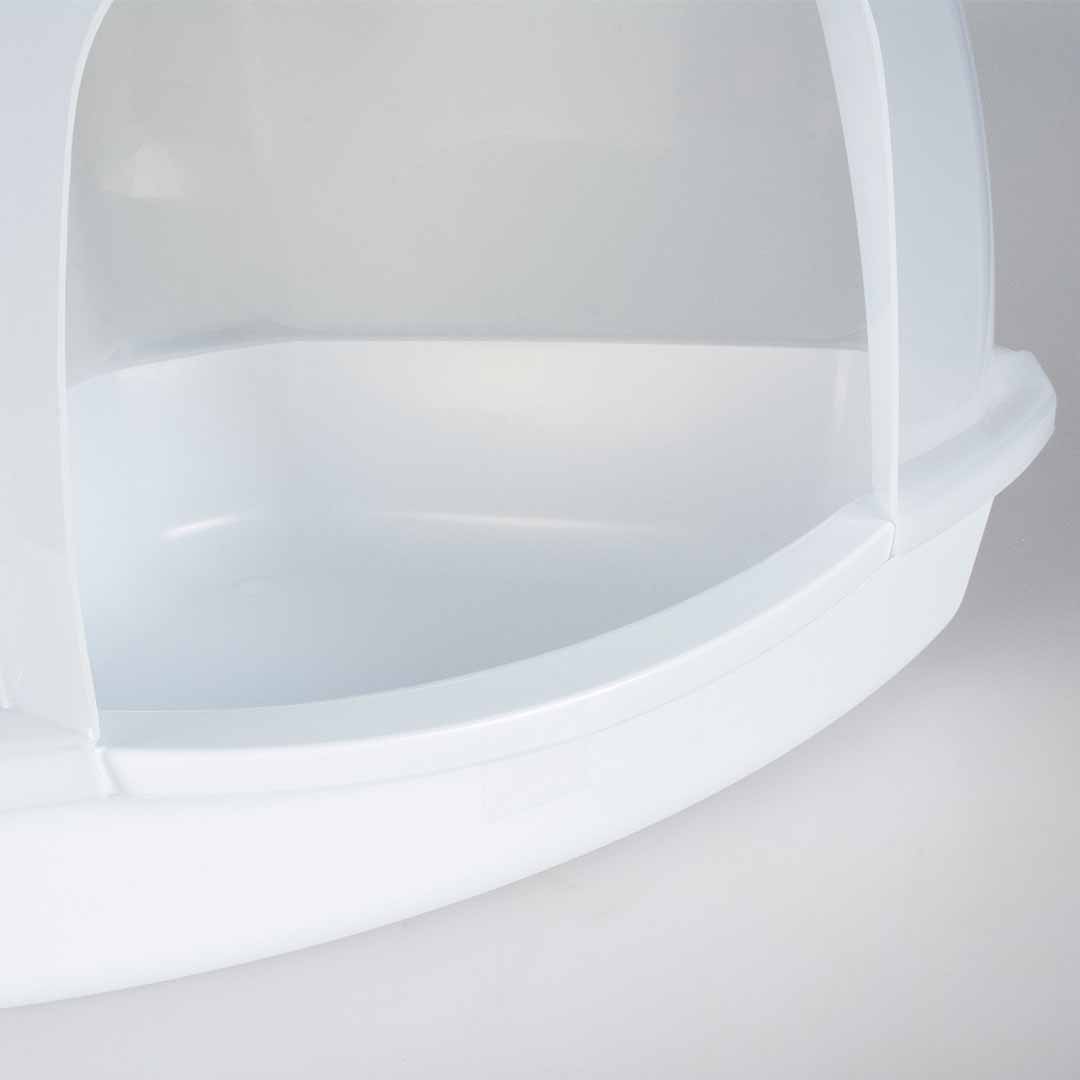 Cat toilet prism transparent/white - Detail 3