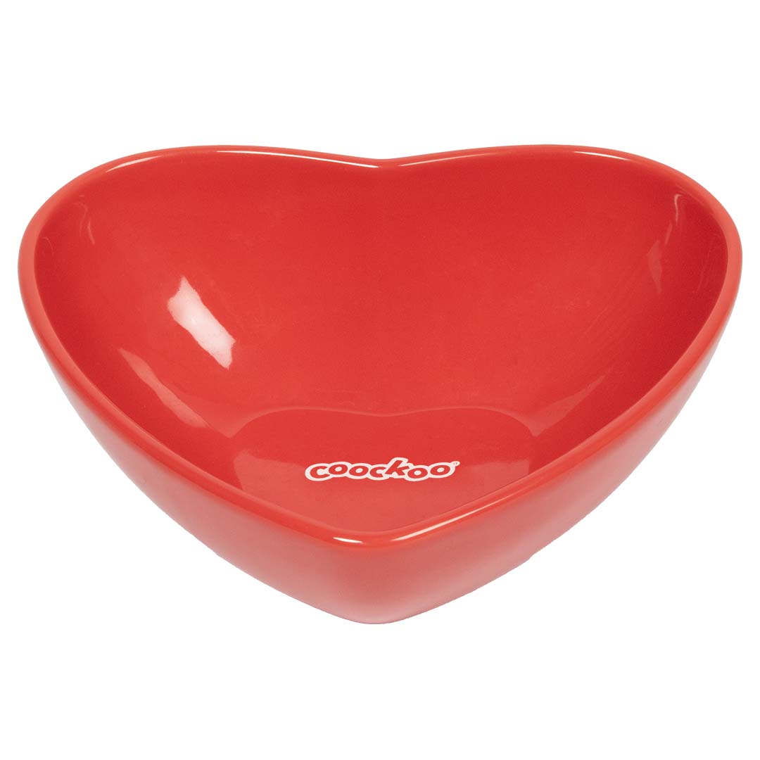 Eetkom EAT YOUR HEART OUT Rood - Product shot