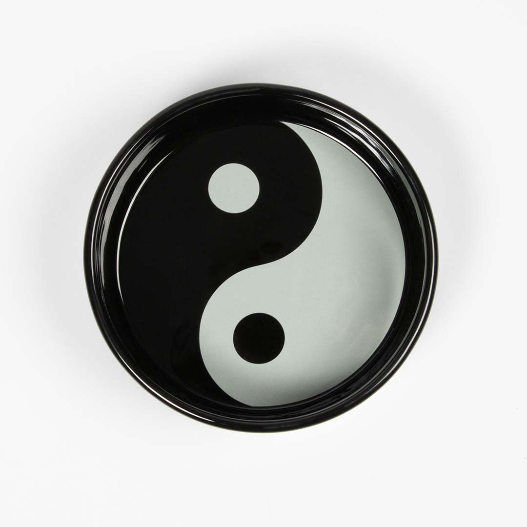 Comedero YINYANG Negro/blanco - Detail 1