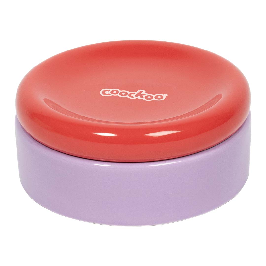 Eetkom FUNKY FEEDING Rood/paars - Product shot