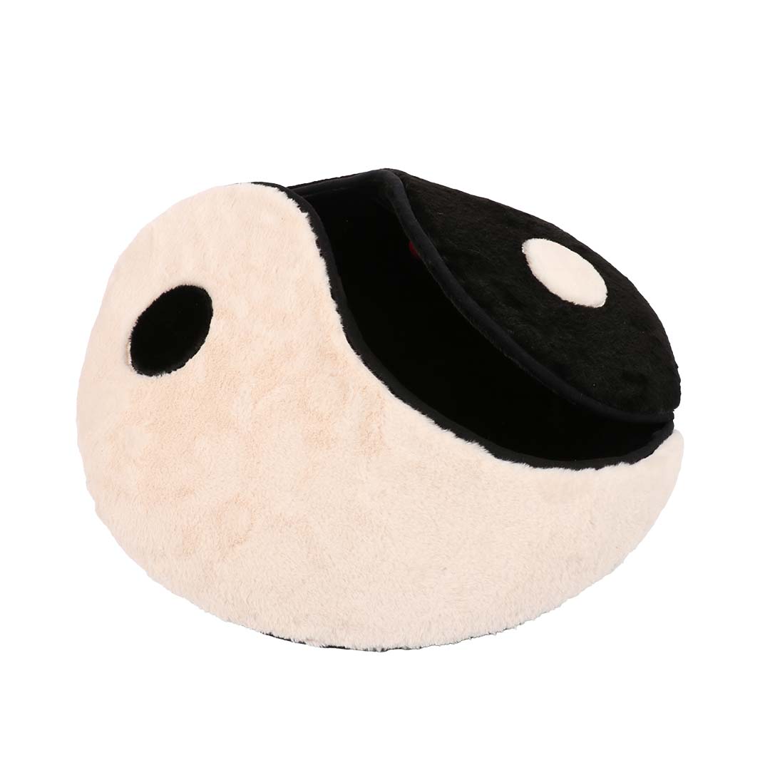 Kattenslaapplaats ZEN ZONE Zwart/wit - Product shot