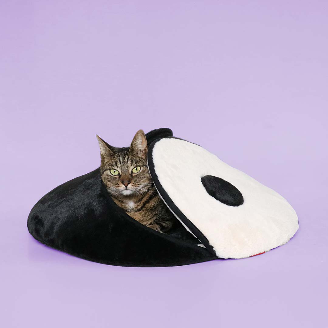 Kattenslaapplaats ZEN ZONE Zwart/wit - Sceneshot 2