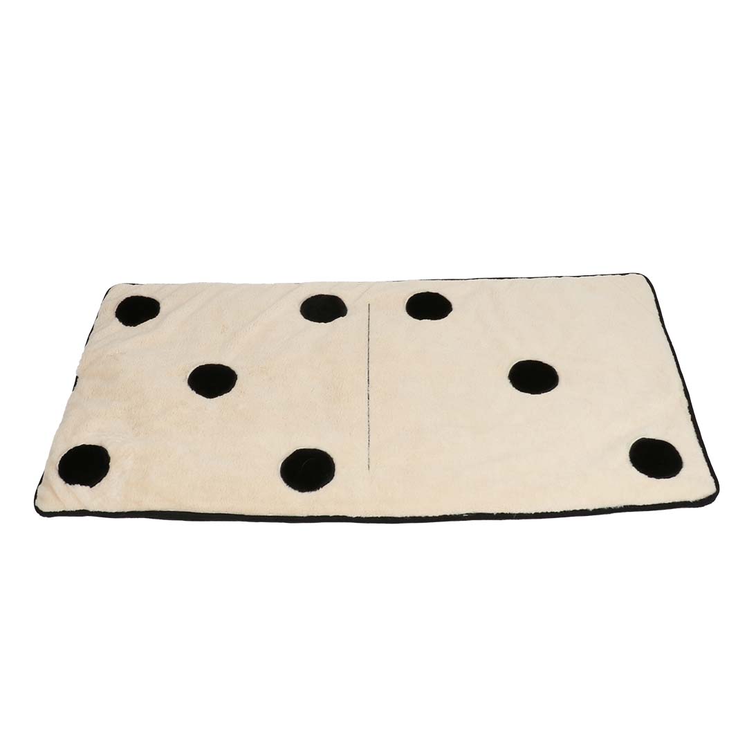 Couverture pour chien DOMINO DREAM Blanc/noir - Product shot