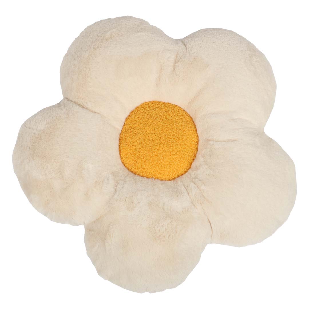 Kussen LAZY DAISY Beige/geel - Product shot
