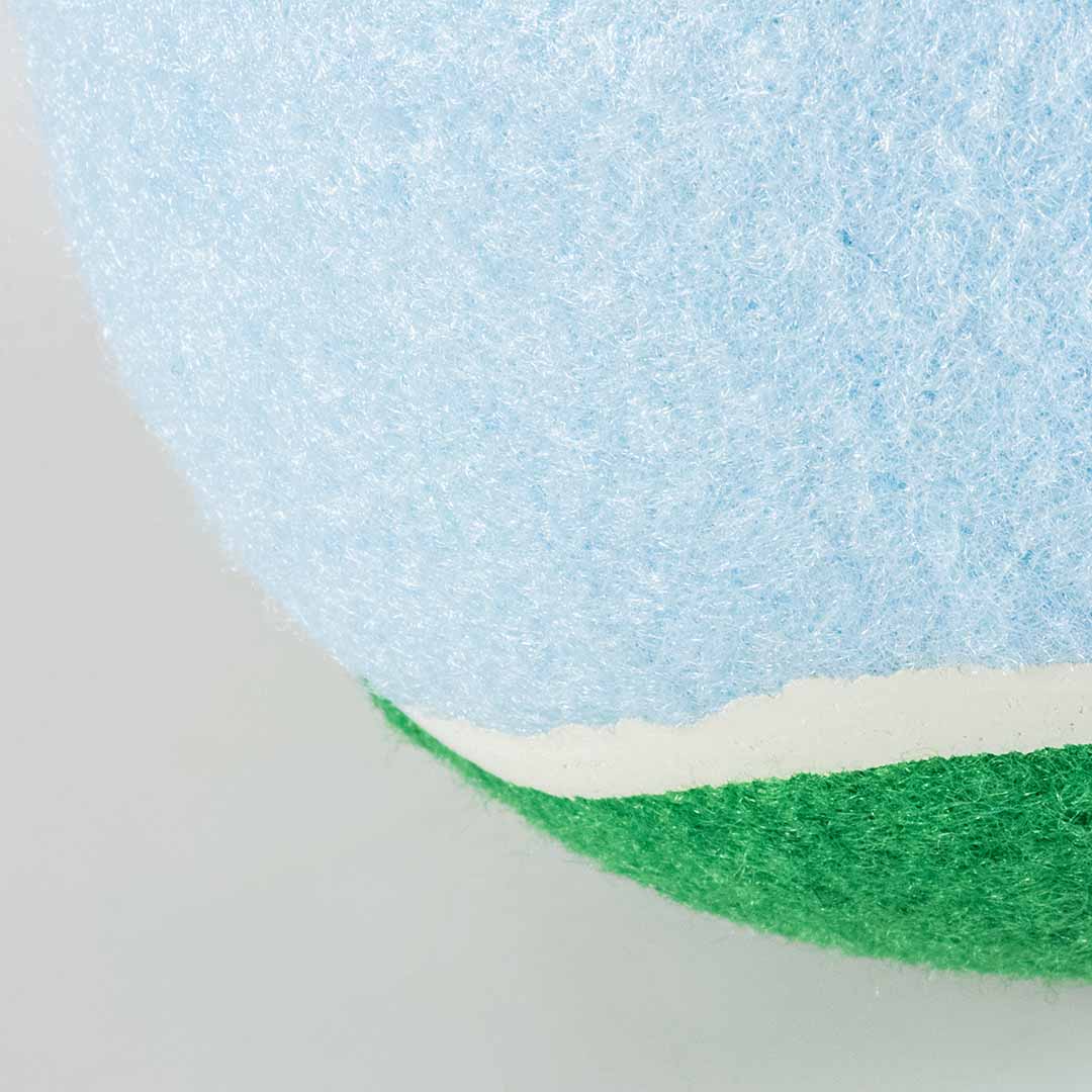 Tennisbal HANDS OFF blauw/groen - Detail 2