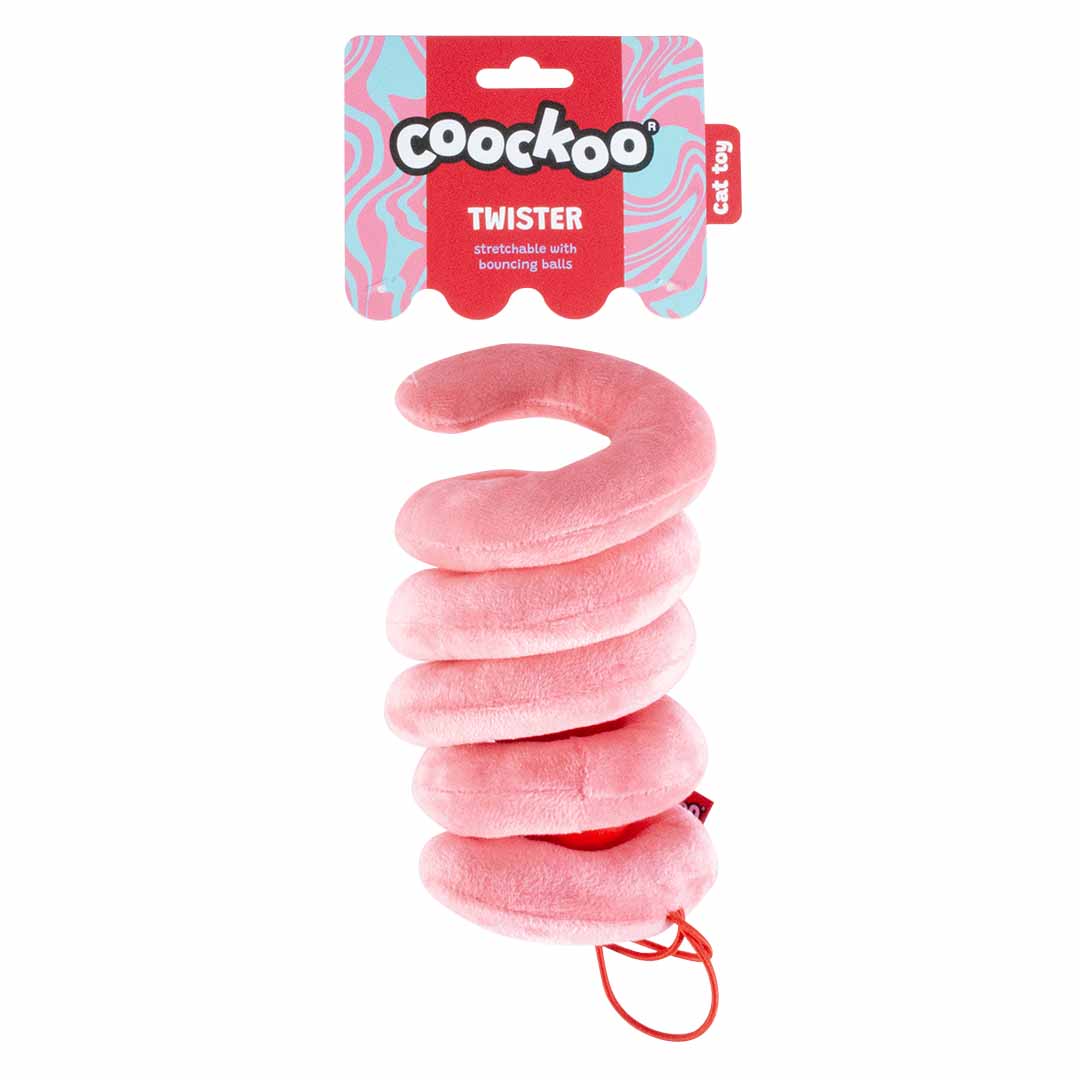 Kattenspeeltje TWISTER roze - Verpakkingsbeeld