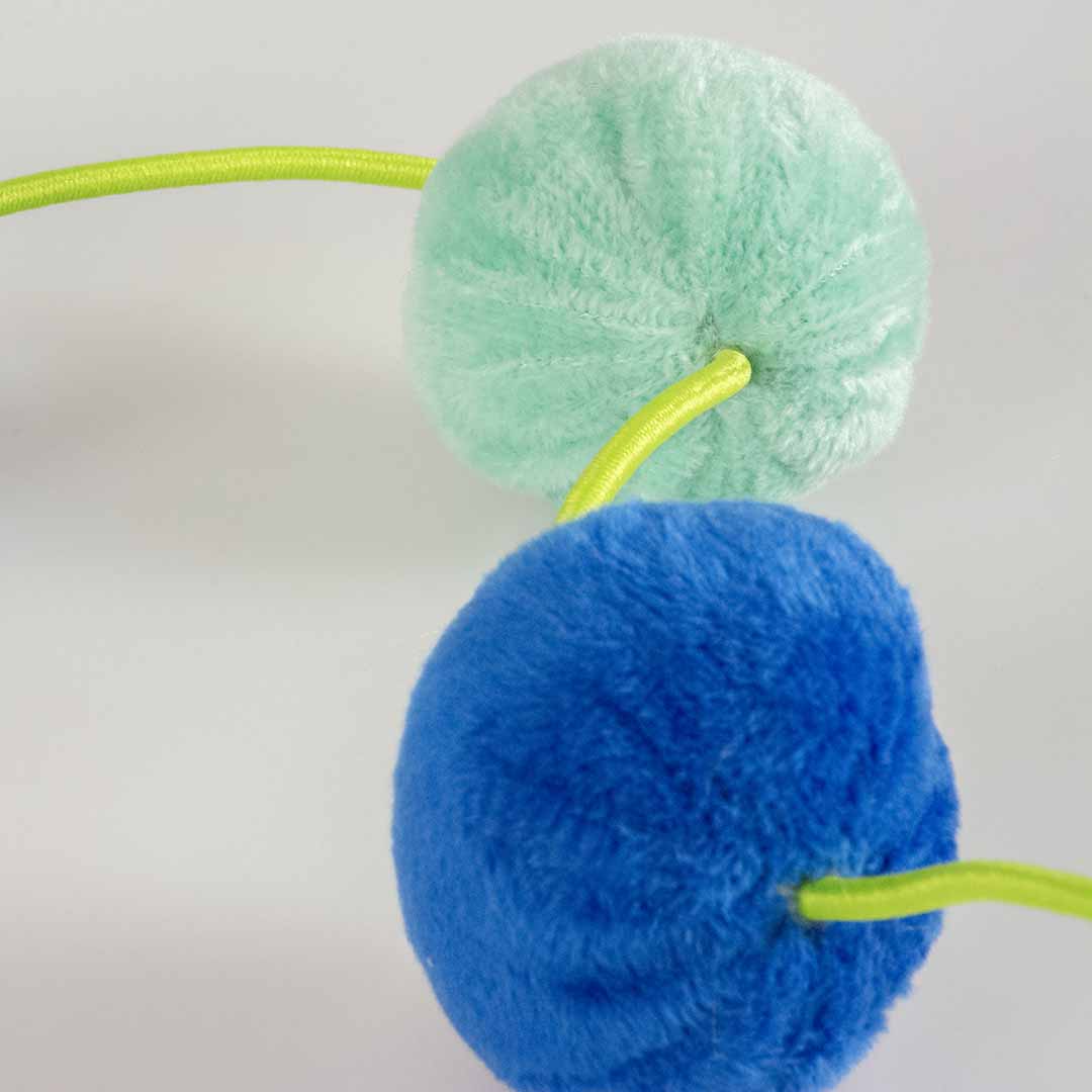 Cat toy JOLLY JUMPER blue/green - Detail 1