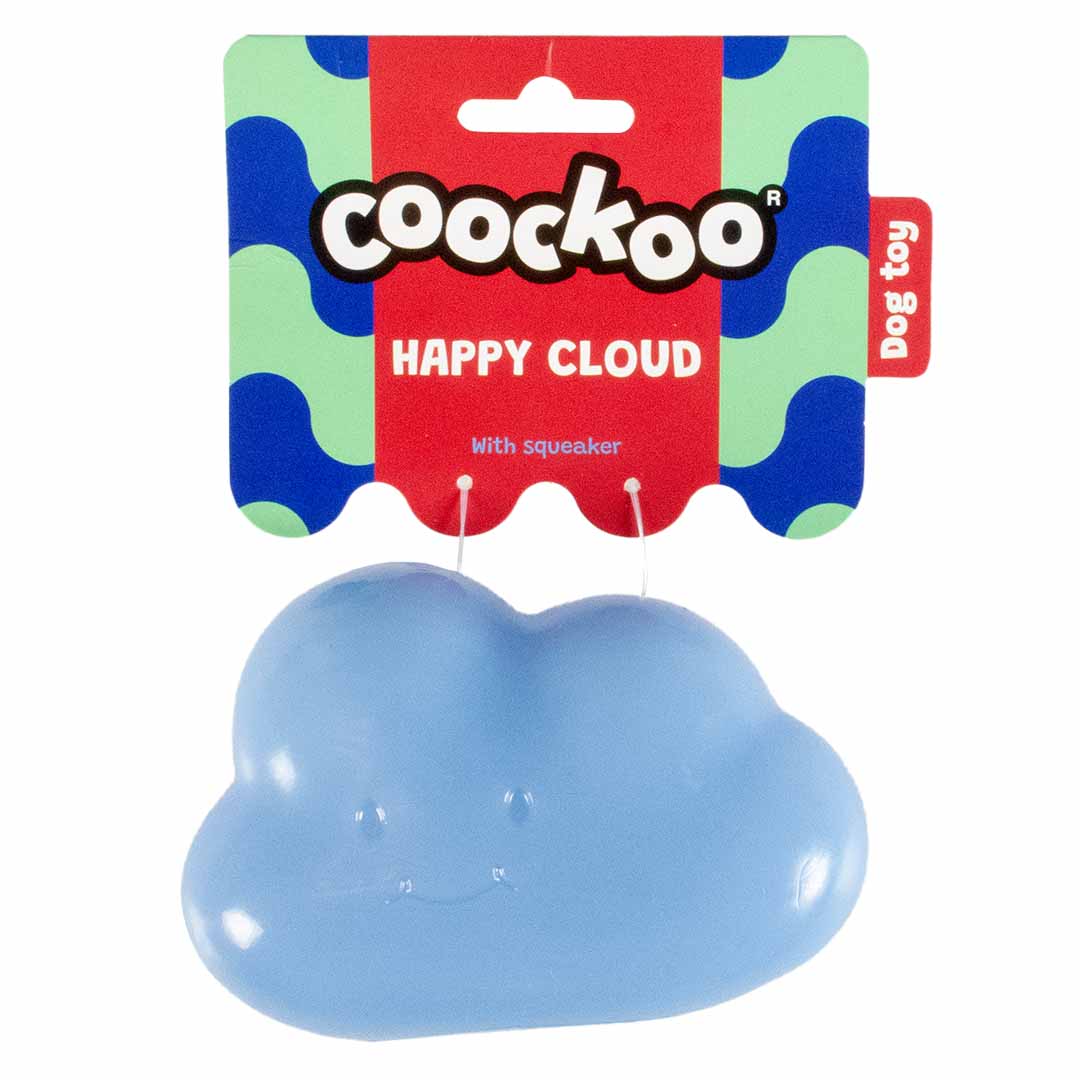 Jouet pour chien happy cloud bleu - Verpakkingsbeeld