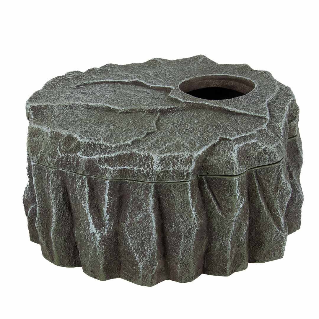 Reptile nesting cave rock anthracite - <Product shot>