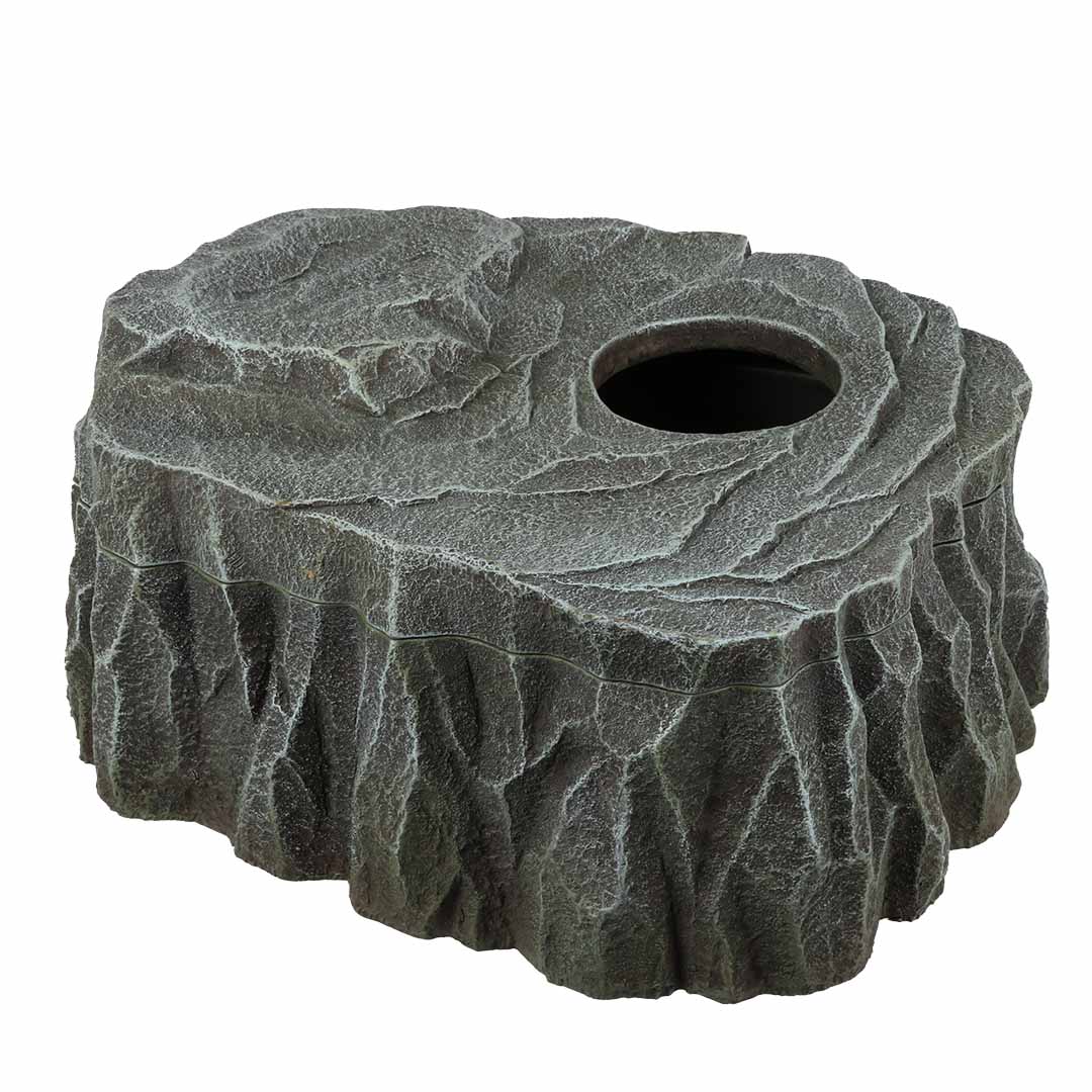 Reptile nesting cave rock anthracite - <Product shot>