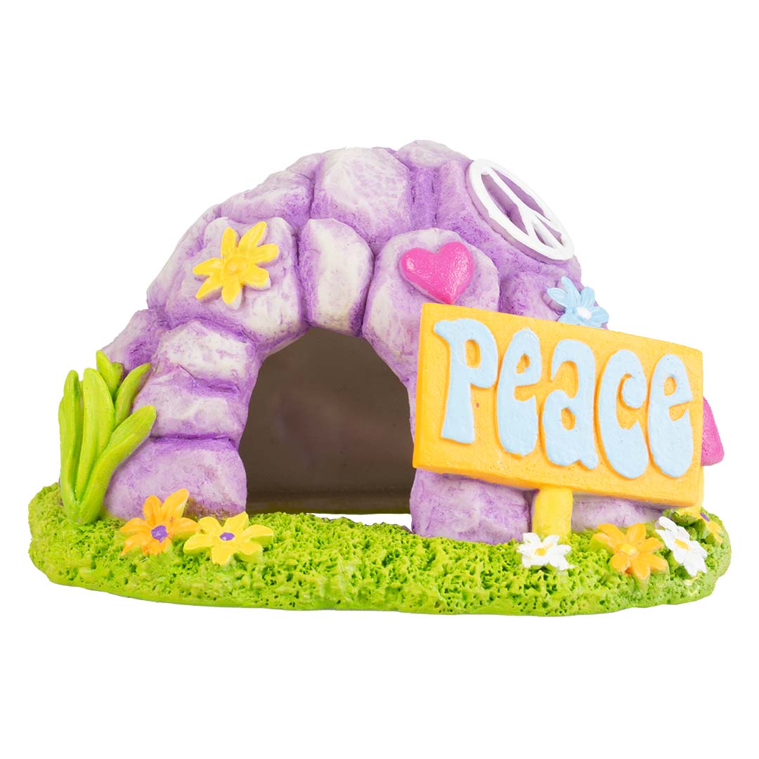 Hippie grot Meerkleurig - Facing