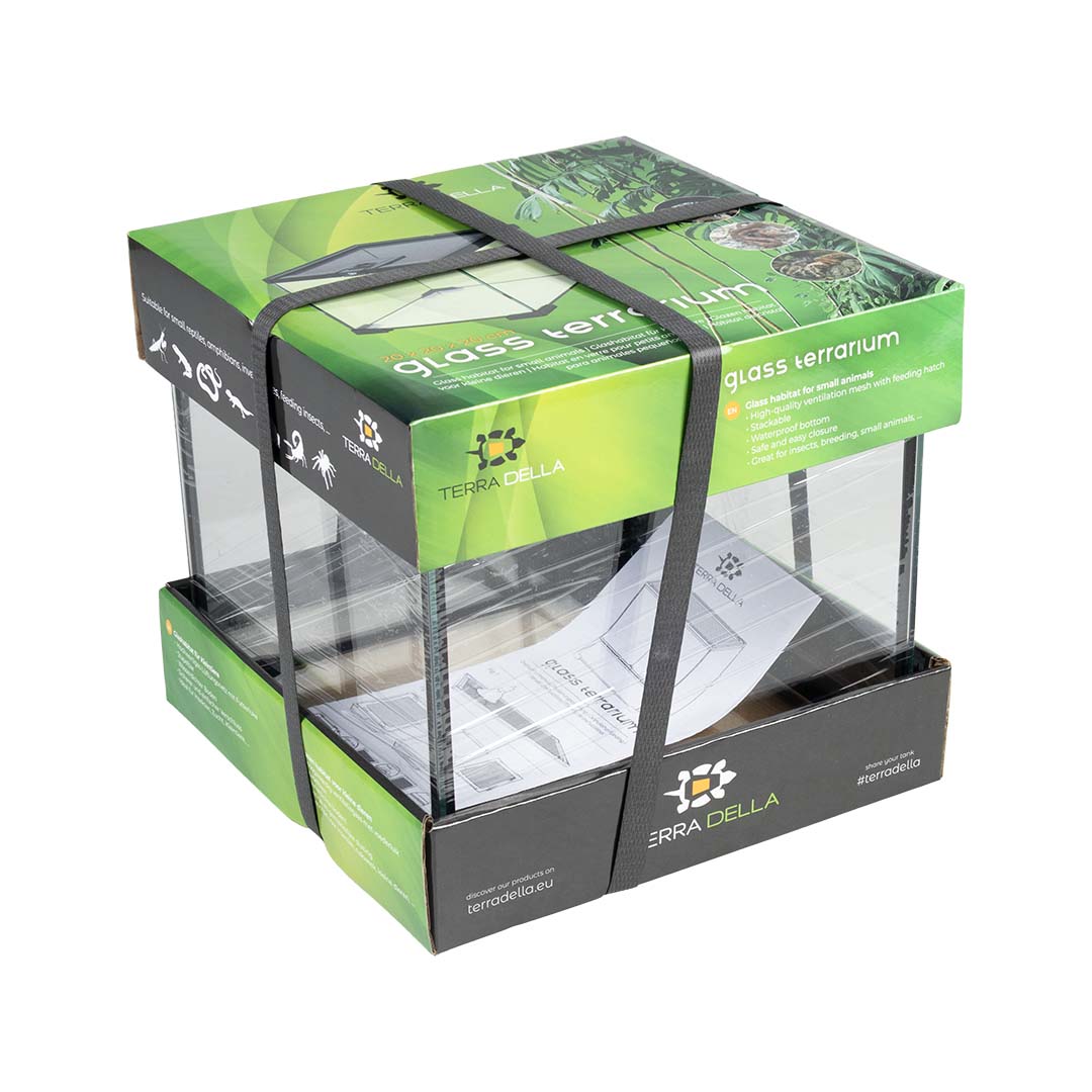 Terrarium glas Zwart - Verpakkingsbeeld