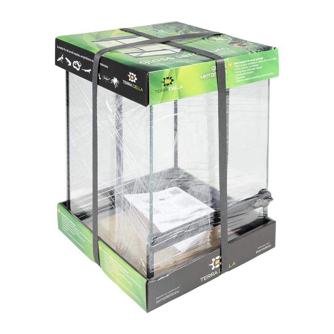 Terrarium glas Zwart - Verpakkingsbeeld