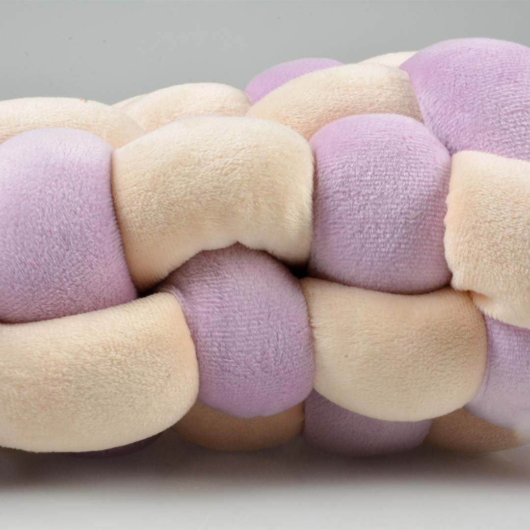Kussen Velvet Vibe Lilac/beige - Detail 2