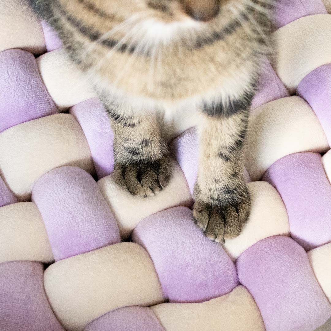 Kussen Velvet Vibe Lilac/beige - Sceneshot 3