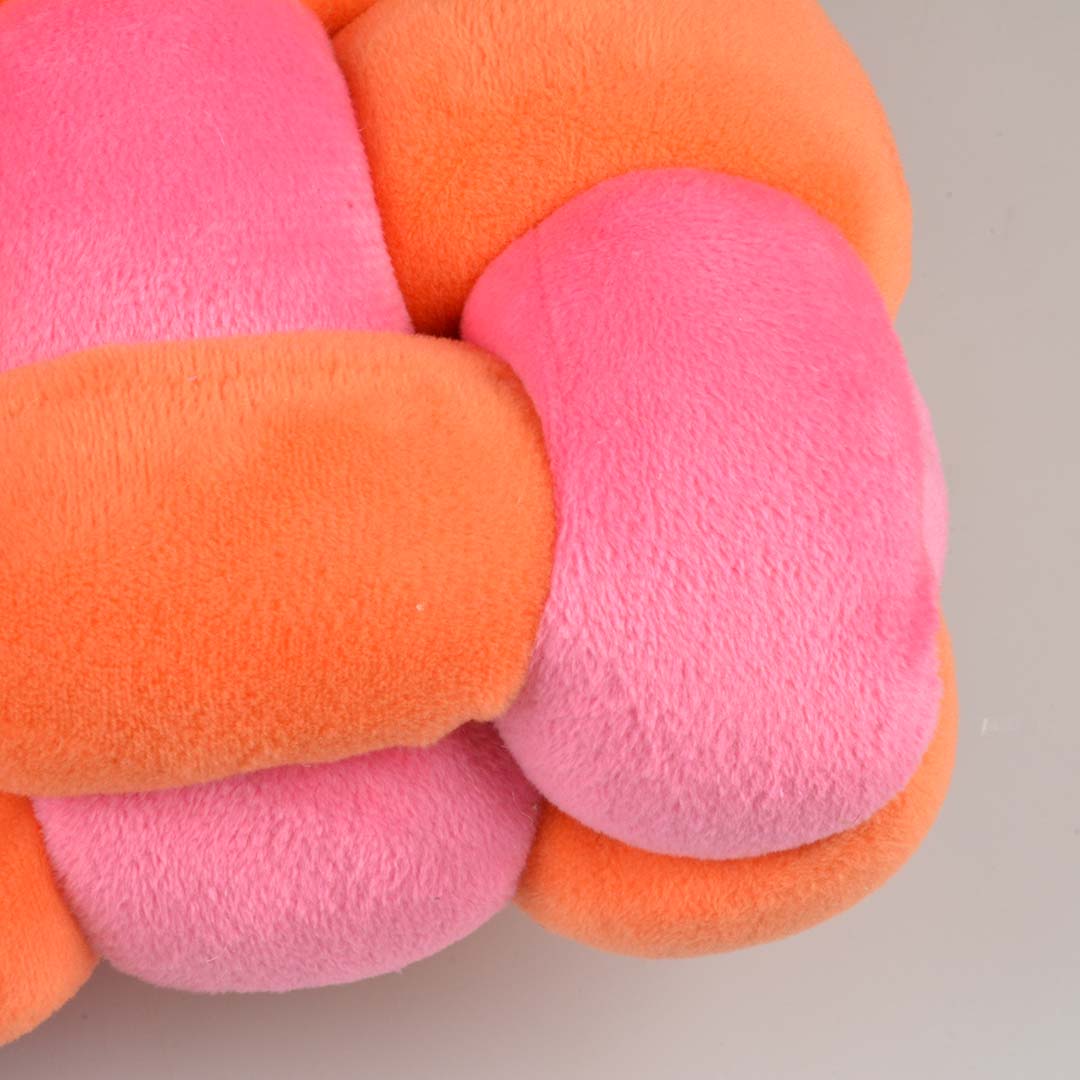 Kussen Velvet Vibe Oranje/roze - Detail 1