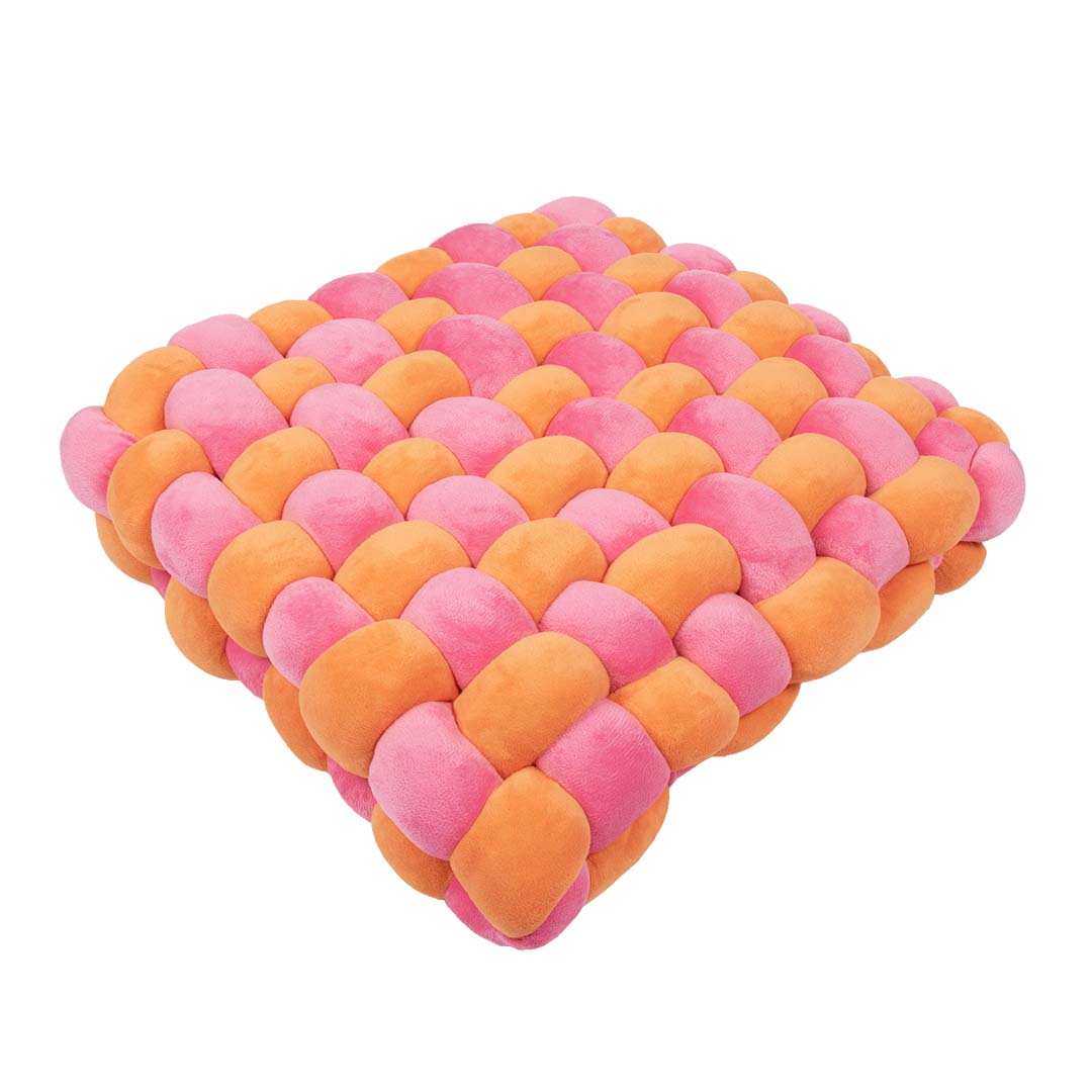 Kussen Velvet Vibe Oranje/roze - Product shot