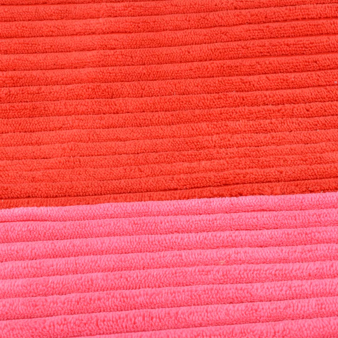 Cojín para perros COZY STRIPE Rojo/rosa - Detail 1